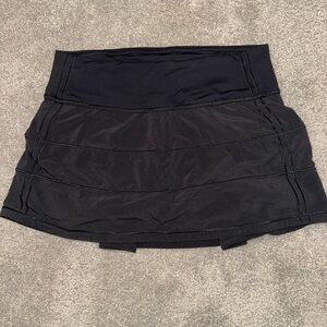 Pace Rival Mid Rise Skirt /black  - LULULEMON